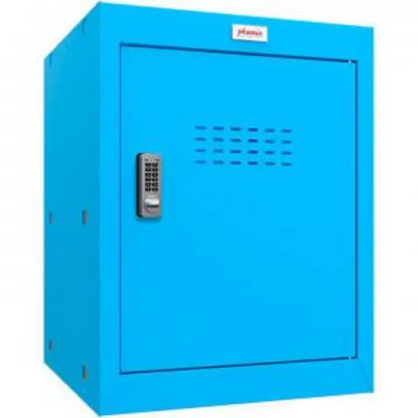 image of Phoenix CL Series Size 2 Cube Locker in Blue with Electronic Lock CL0544BBE