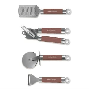 Image of Morphy Richards Accents 4 Piece Kitchen Tool Set - Copper