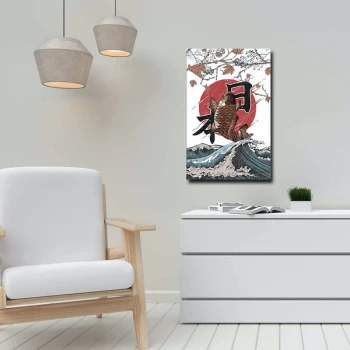 Image of 45702019C - 036 Multicolor Decorative Canvas Painting