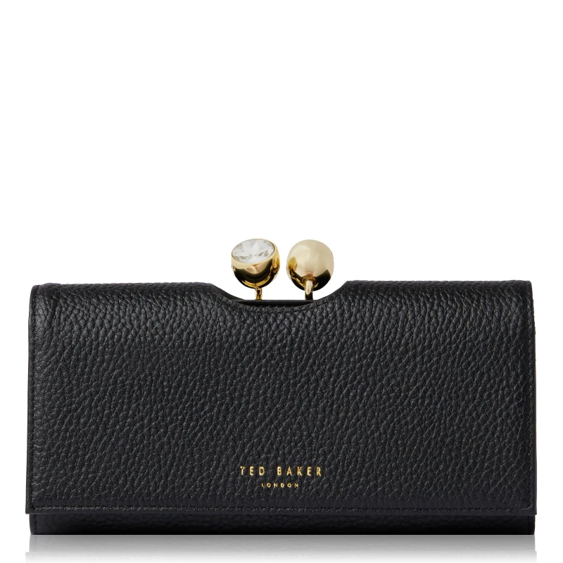 Image of Ted Baker Womens Rosyela Leather Purse - Black female 243543-BLK