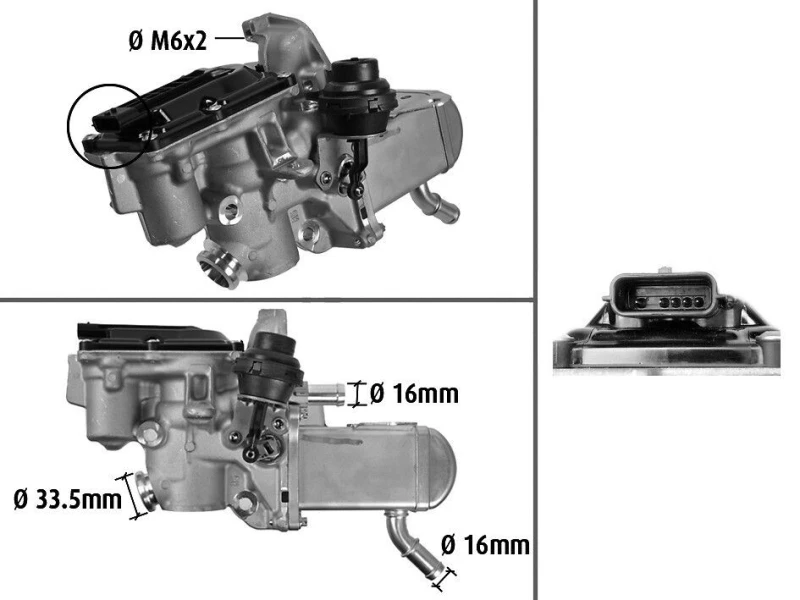 Image of EGR Module VALEO 700433
