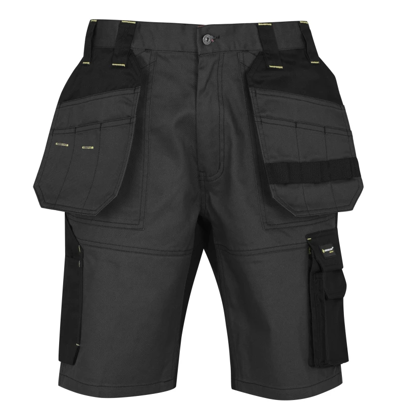Image of Dunlop Stretch Shorts Mens - Grey Grey S