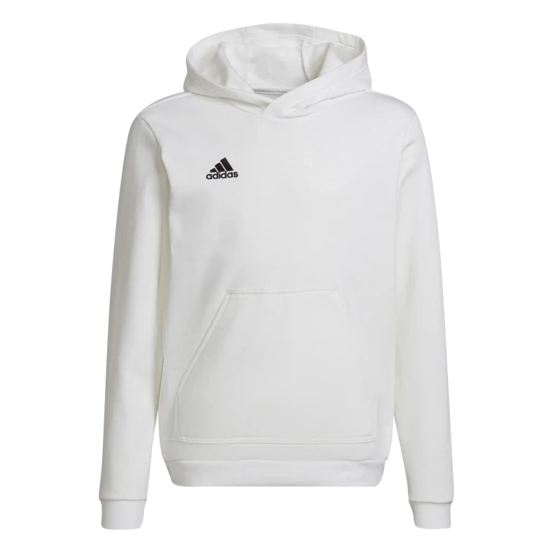 Image of adidas ENT22 Hoodie Juniors - White White 13 - 14 Years