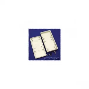 Image of Hammond 1599BSGYBAT Hand-held ABS Box with Battery Comp 130x65x25
