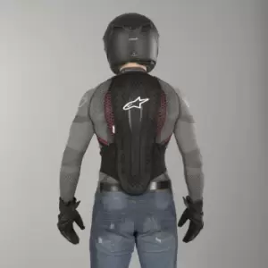 Image of Alpinestars Nucleon KR-2 Black Smoke Red Back Protector L