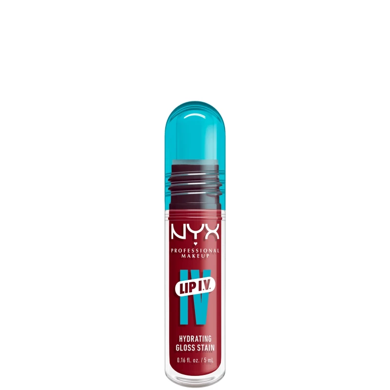 Image of NYX Lip I.V. Hydrating Gloss Stain Berry Thirsty 5 ml