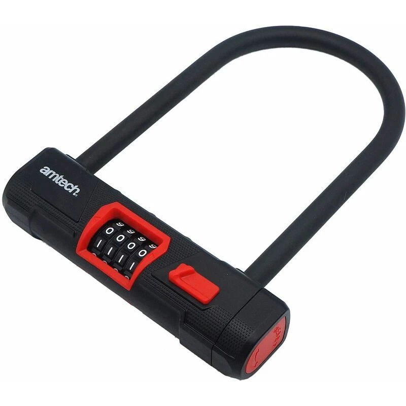 Image of AM-TECH Am-tech - d Shackle Combination Lock - T1875 T1875
