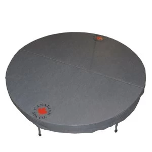 Canadian Spa Round Hot Tub Cover - Grey 203cm - main image