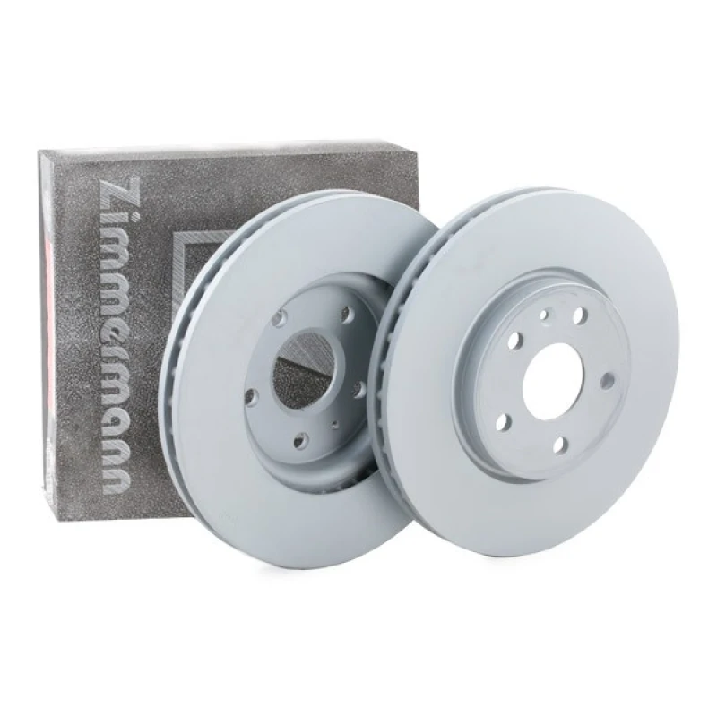 Image of ZIMMERMANN 430.2615.20 Brake disc Front Axle, internally vented, Coated, High-carbon Brake Disc (82)