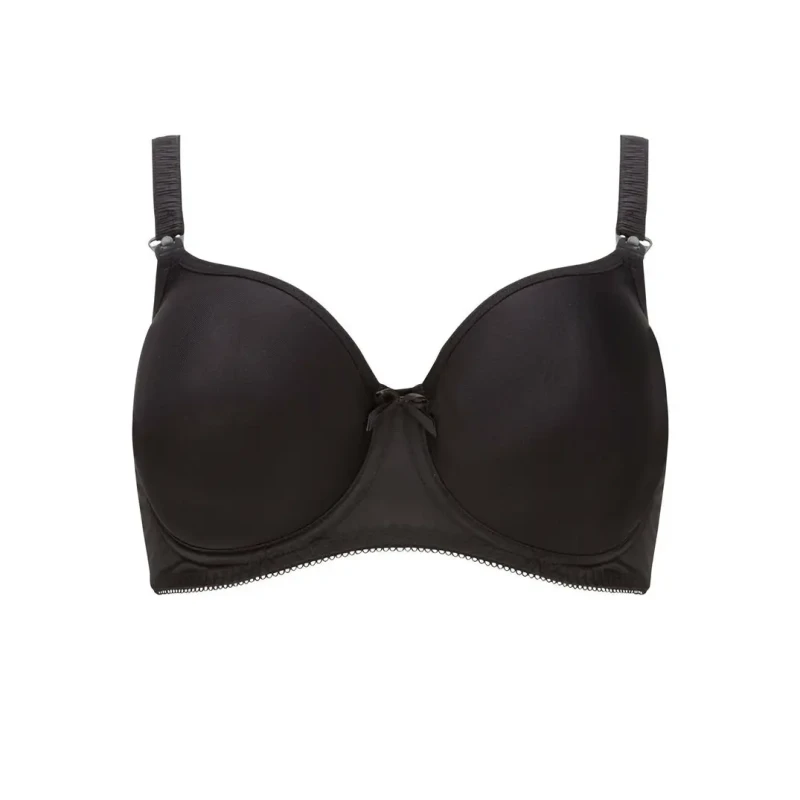 Image of Freya Womens multi-position molded nursing bra Freya Pure Noir Female 80G