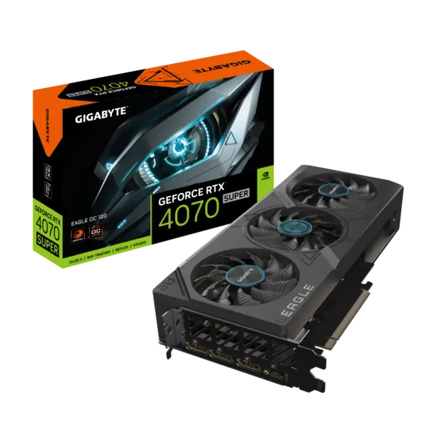 Image of Gigabyte GeForce RTX 4070 SUPER EAGLE OC 12GB Graphics Card