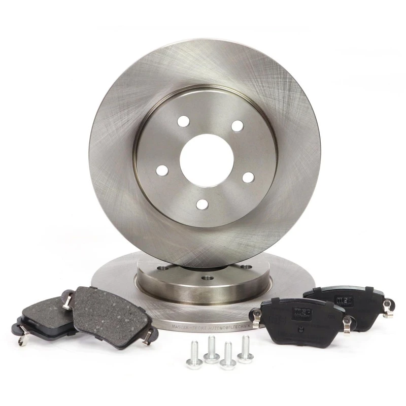 Image of MASTER-SPORT Brake discs and pads set MASTER-SPORT 201201540