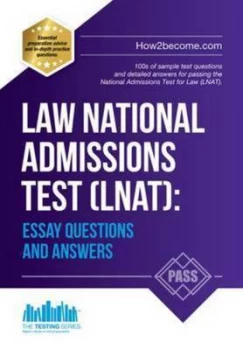 Image of Law National Admissions Test lnat Essay Questions and Answers by How2become Book