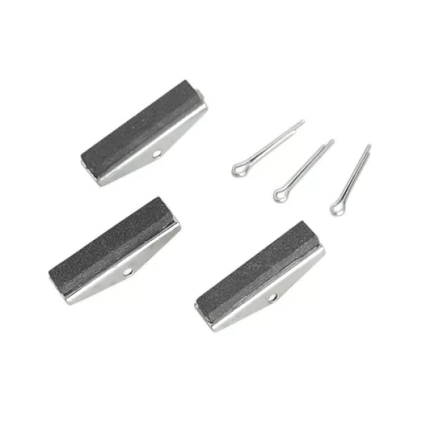 Image of Genuine SEALEY VS0221 Cylinder Hone Stone Set 3 x 1-1/8 Medium