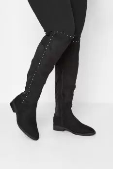 Image of Extra Wide Fit Over The Knee Boots
