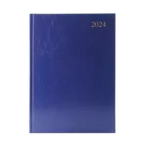 Image of Desk Diary DPP A4 Blue 2024 KFA41BU24 KFA41BU24