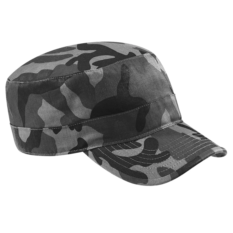 Image of Beechfield Beechfield Men Camouflage Army Cap Headwear Pack of 2 in Dark Grey Dark Grey One Size Male 5059269088033