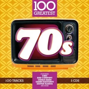 image of 100 Greatest 70s by Various Artists CD Album