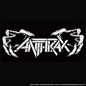 image of Anthrax - Death Hands Single Cork Coaster