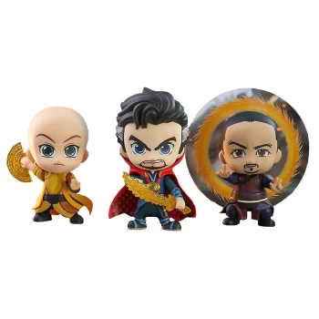 Image of Hot Toys Cosbaby Marvel Avengers: Endgame - Doctor Strange & Ancient One & Wong (Set of 3) Figure