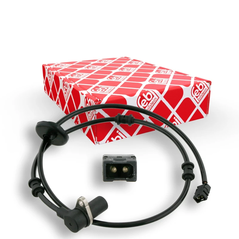 Image of FEBI BILSTEIN 27859 ABS Sensor Rear Axle Left Sensor,wheel speed (412)