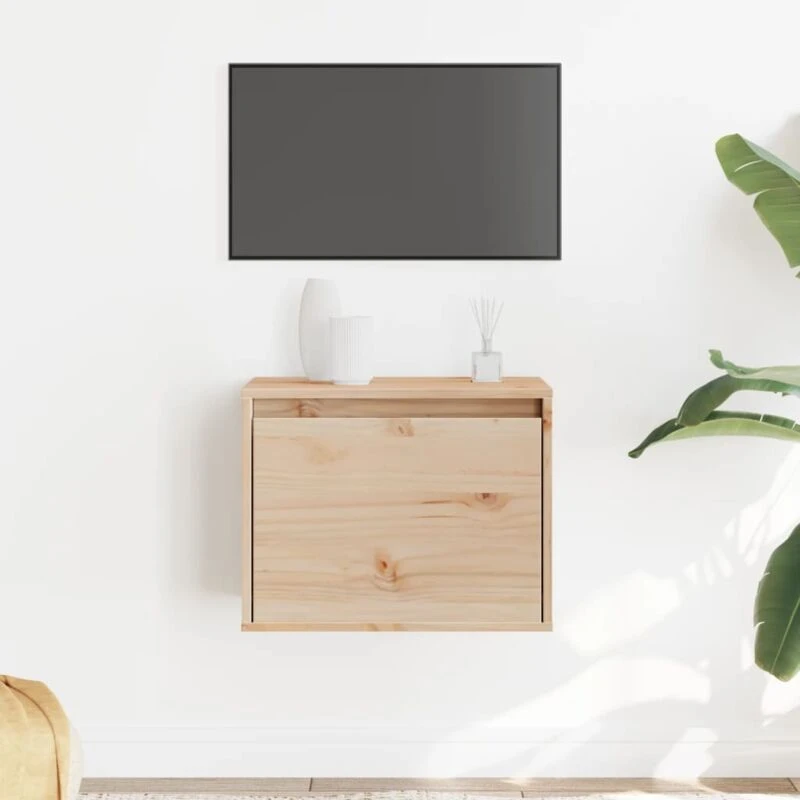 Image of VIDAXL Wall Cabinet 45x30x35cm Solid Pinewood Vidaxl 8720286840276