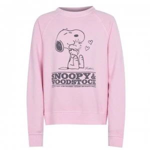 image of Marc Jacobs Girls Snoopy Sweatshirt - Rosee 475