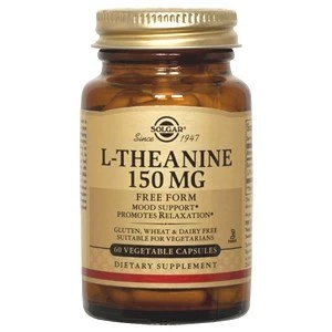 Image of Solgar L Theanine 150mg Vegetable Capsules 30 capsules