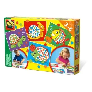 image of SES Creative - Childrens I Learn to Make Mosaics Set 3-6 Years (Multi-colour)