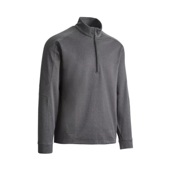 Image of Callaway Knit Pullover Top Mens - Asphalt Heather