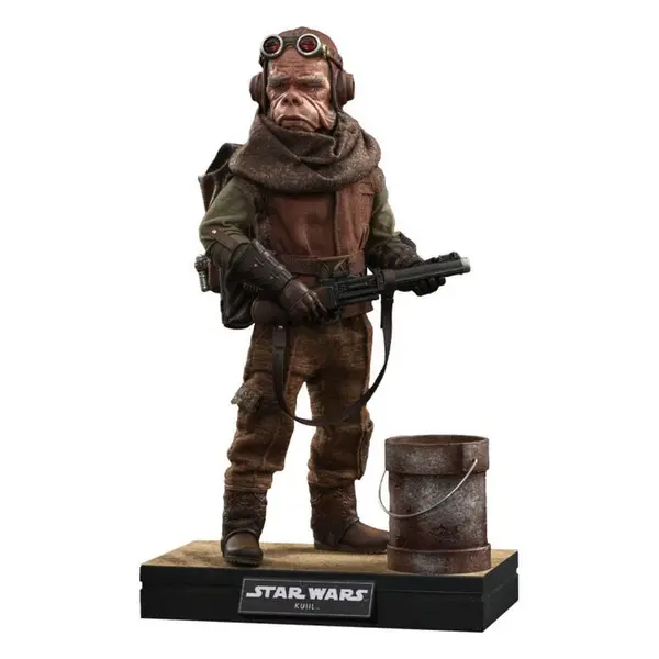 Image of Star Wars The Mandalorian Action Figure 1/6 Kuiil 25 cm