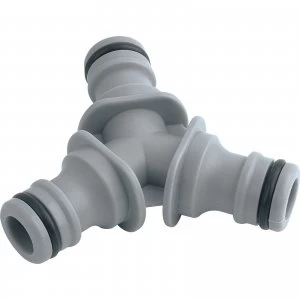 Image of Draper 3 Way Garden Hose Connector