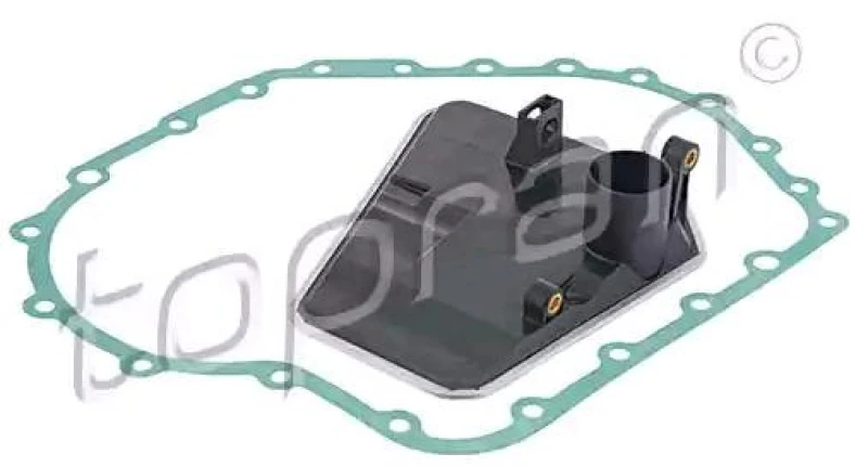 Image of TOPRAN 116 010 Hydraulic Filter Set, automatic transmission with filter, with gasket/seal Hydraulic Filter Set,automatic transmission (3843)