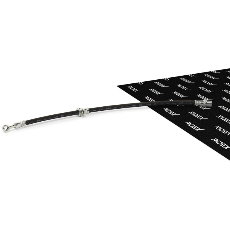 Image of RIDEX 83B0010 Brake Hose Front Axle Left Brake Hose (83)