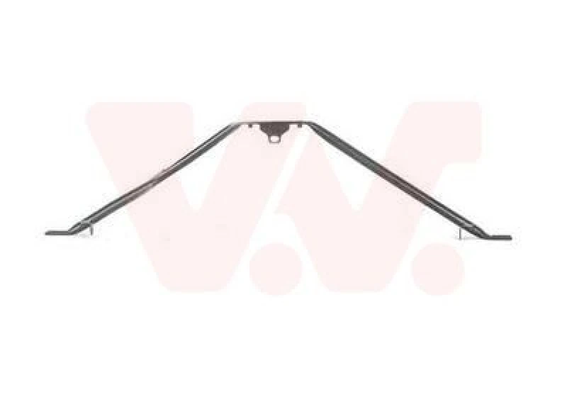 Image of VAN WEZEL Front Cowling VAN WEZEL 0655666
