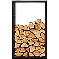 Image of NEO Log holder Alloy Steel Black 25 x 60 x 100 cm