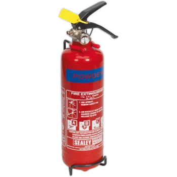 image of Sealey Dry Powder Fire Extinguisher 1kg