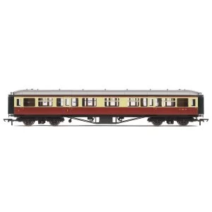 image of Hornby BR 63' Hawksworth Corridor Composite W7803W Era 4 Model Train