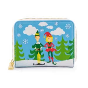 Image of Loungefly Elf Buddy And Friends Ziparound Wallet