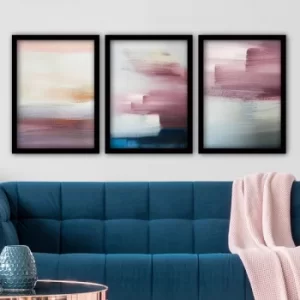 Image of 3SC61 Multicolor Decorative Framed Painting (3 Pieces)