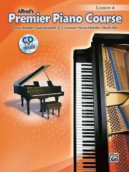 Image of Alfred's Premier Piano Course Lesson 4 by Dennis Alexander