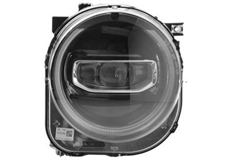 Image of VAN WEZEL Headlight VAN WEZEL 2126966M