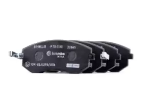 Image of BREMBO Brake pad set TOYOTA,SUBARU P 78 013X 32006166,32006167,32011454 32011463,26296AE160,26296AG020,26296AG040,26296AG060,26296AG070,26296FE000