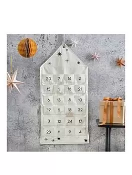Image of Ginger Ray Fabric Christmas Advent Calendar