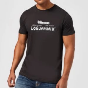 Image of The Big Lebowski Logjammin T-Shirt - Black - XXL