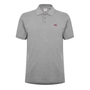 Image of Levis Short Sleeve Polo Shirt - Grey