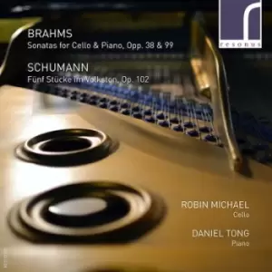 Image of Brahms Sonatas for Cello & Piano Opp 38 & 99/ by Johannes Brahms CD Album