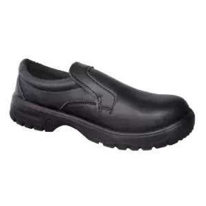 Image of Dennys Slip-On Safety Shoes (36) (Black)