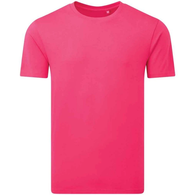 Image of Anthem Mens Midweight T-Shirt in Pink Size: Large Pink Male L