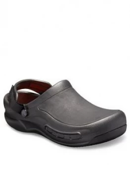 image of Crocs Bistro Pro Literi Clog Flat Shoe - Black